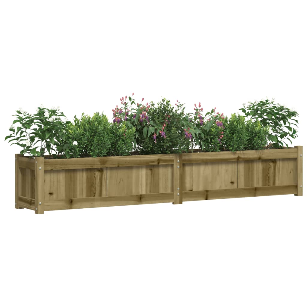 Sodo lovelis, 180x31x31cm, impregnuota pušies mediena Sodo lovelis, 180x31x31cm, impregnuota pušies mediena - Image 4