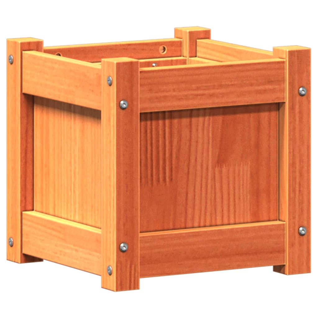 Sodo lovelis, vaško rudas, 31x31x31cm, pušies medienos masyvas Sodo lovelis, vaško rudas, 31x31x31cm, pušies medienos masyvas - Image 7