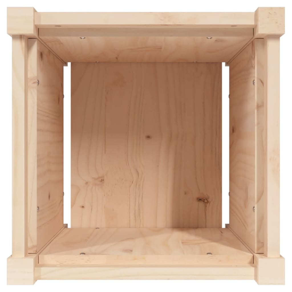 Sodo lovelis, 40x40x40 cm, pušies medienos masyvas Sodo lovelis, 40x40x40 cm, pušies medienos masyvas - Image 8