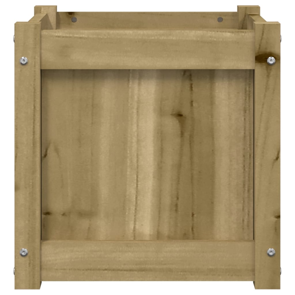 Sodo lovelis, 40x40x40 cm, impregnuota pušies mediena Sodo lovelis, 40x40x40 cm, impregnuota pušies mediena - Image 5
