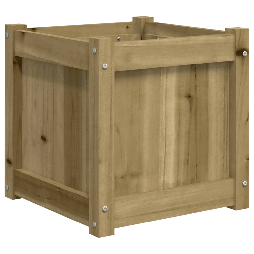 Sodo lovelis, 40x40x40 cm, impregnuota pušies mediena Sodo lovelis, 40x40x40 cm, impregnuota pušies mediena - Image 7