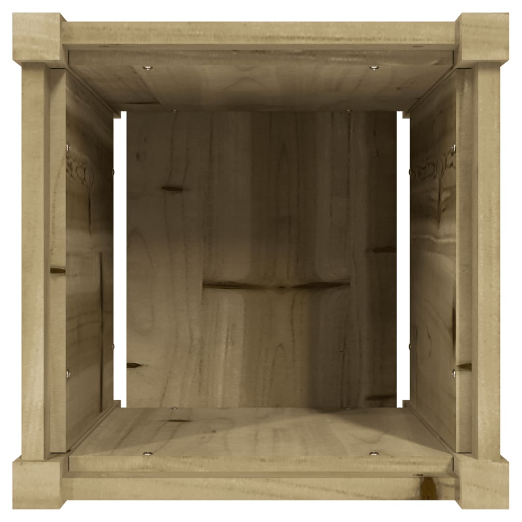 Sodo lovelis, 40x40x40 cm, impregnuota pušies mediena Sodo lovelis, 40x40x40 cm, impregnuota pušies mediena - Image 8