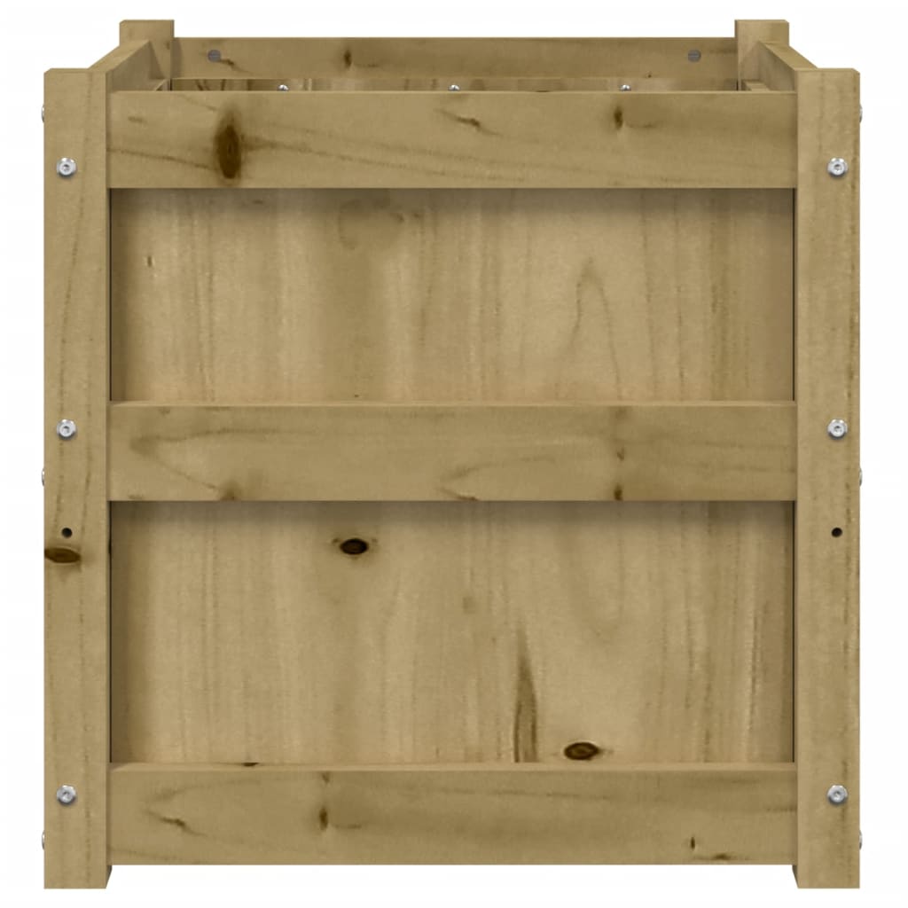 Sodo lovelis, 50x50x50cm, impregnuota pušies mediena Sodo lovelis, 50x50x50cm, impregnuota pušies mediena - Image 5