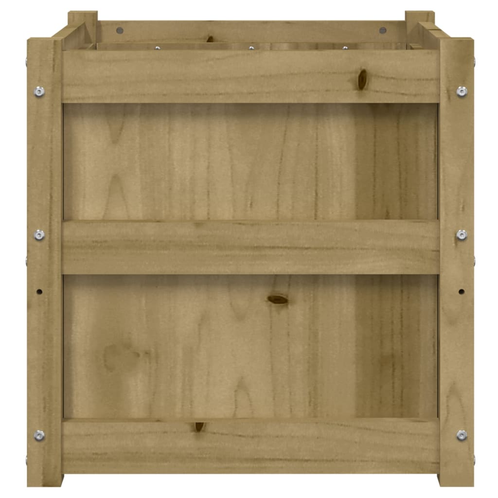 Sodo lovelis, 50x50x50cm, impregnuota pušies mediena Sodo lovelis, 50x50x50cm, impregnuota pušies mediena - Image 6