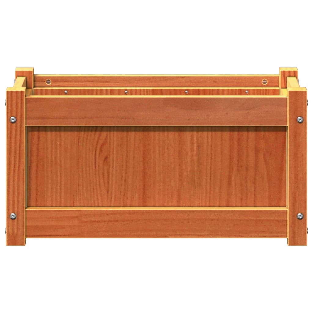 Sodo lovelis, vaško rudas, 60x31x31cm, pušies medienos masyvas Sodo lovelis, vaško rudas, 60x31x31cm, pušies medienos masyvas - Image 5