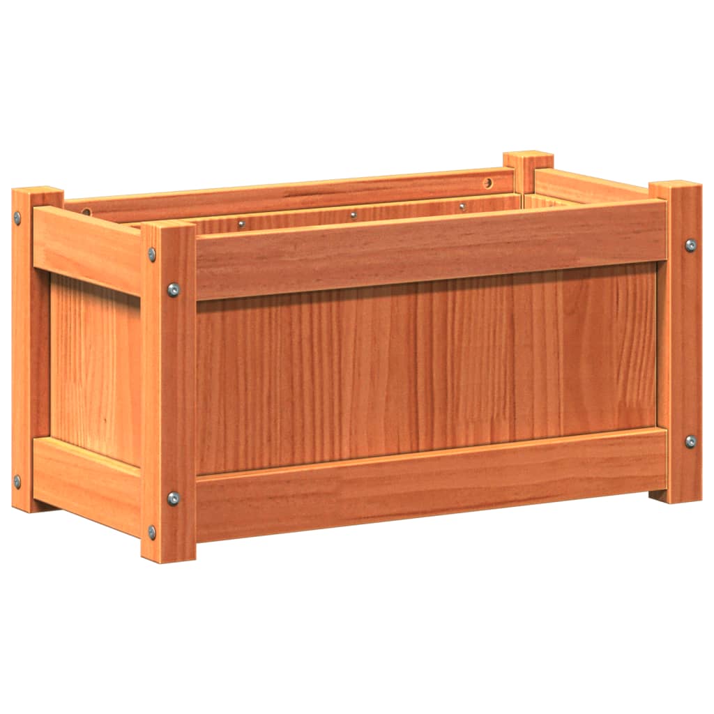 Sodo lovelis, vaško rudas, 60x31x31cm, pušies medienos masyvas Sodo lovelis, vaško rudas, 60x31x31cm, pušies medienos masyvas - Image 7