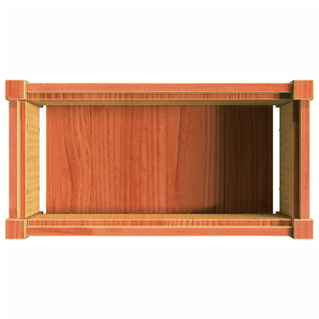 Sodo lovelis, vaško rudas, 60x31x31cm, pušies medienos masyvas Sodo lovelis, vaško rudas, 60x31x31cm, pušies medienos masyvas - Image 8