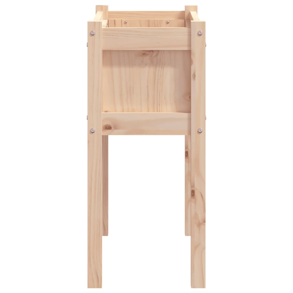 Sodo lovelis su kojelėmis, 70x31x70cm, pušies medienos masyvas Sodo lovelis su kojelėmis, 70x31x70cm, pušies medienos masyvas - Image 6