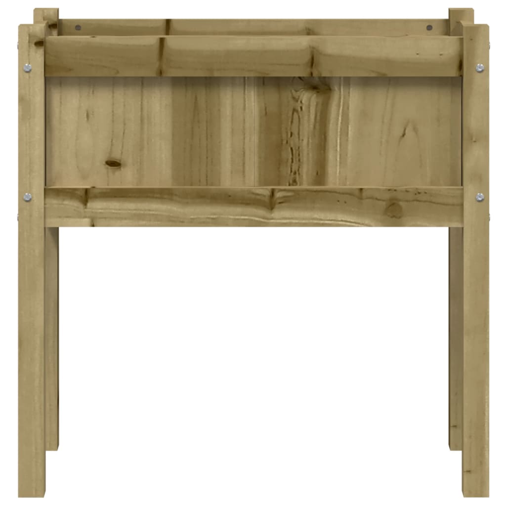 Sodo lovelis su kojelėmis, 70x31x70cm, impregnuota pušis Sodo lovelis su kojelėmis, 70x31x70cm, impregnuota pušis - Image 5