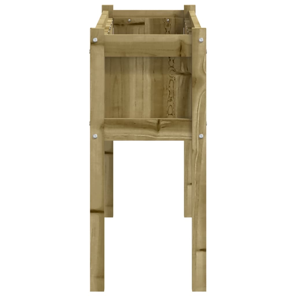 Sodo lovelis su kojelėmis, 110x31x70cm, impregnuota pušis Sodo lovelis su kojelėmis, 110x31x70cm, impregnuota pušis - Image 6