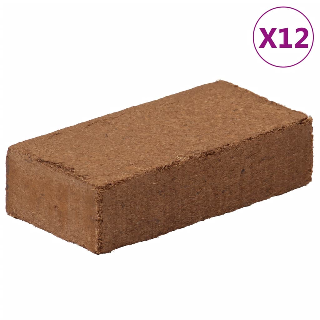 Kokoso pluošto blokai, 12vnt., 650g kiekvienas, viso 7,8kg Kokoso pluošto blokai, 12vnt., 650g kiekvienas, viso 7,8kg - Image 2