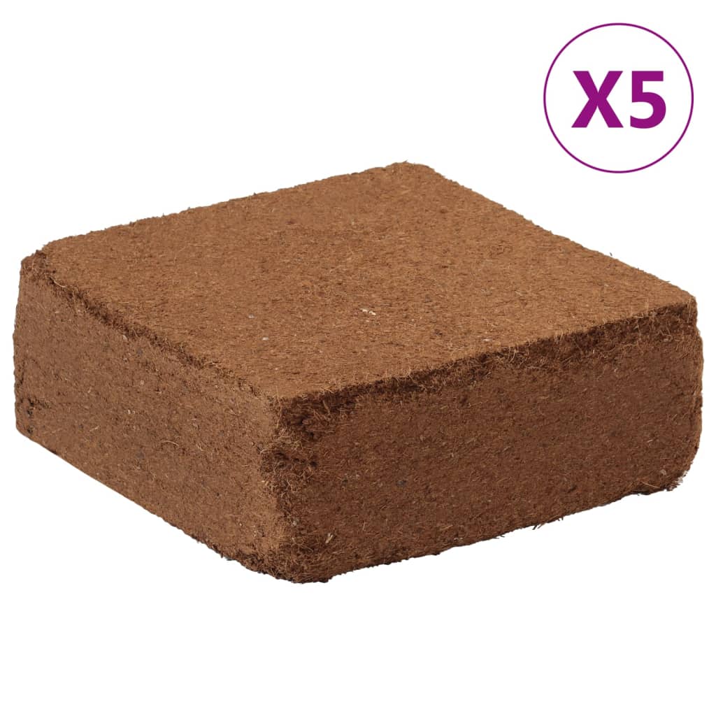 Kokoso pluošto blokai, 5vnt., 5kg kiekvienas, viso 25kg Kokoso pluošto blokai, 5vnt., 5kg kiekvienas, viso 25kg - Image 2