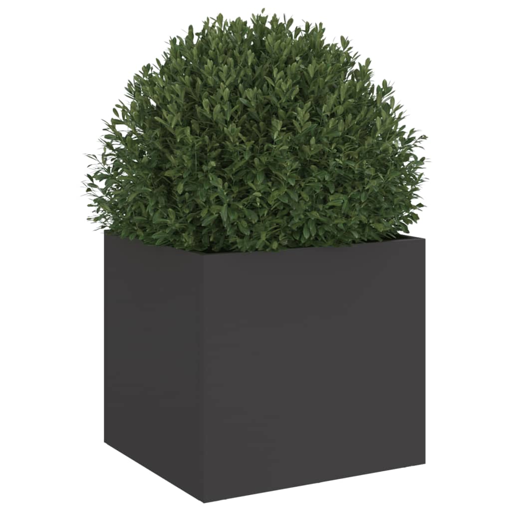 Lovelis, juodos spalvos, 32x30x29cm, plienas Lovelis, juodos spalvos, 32x30x29cm, plienas - Image 4