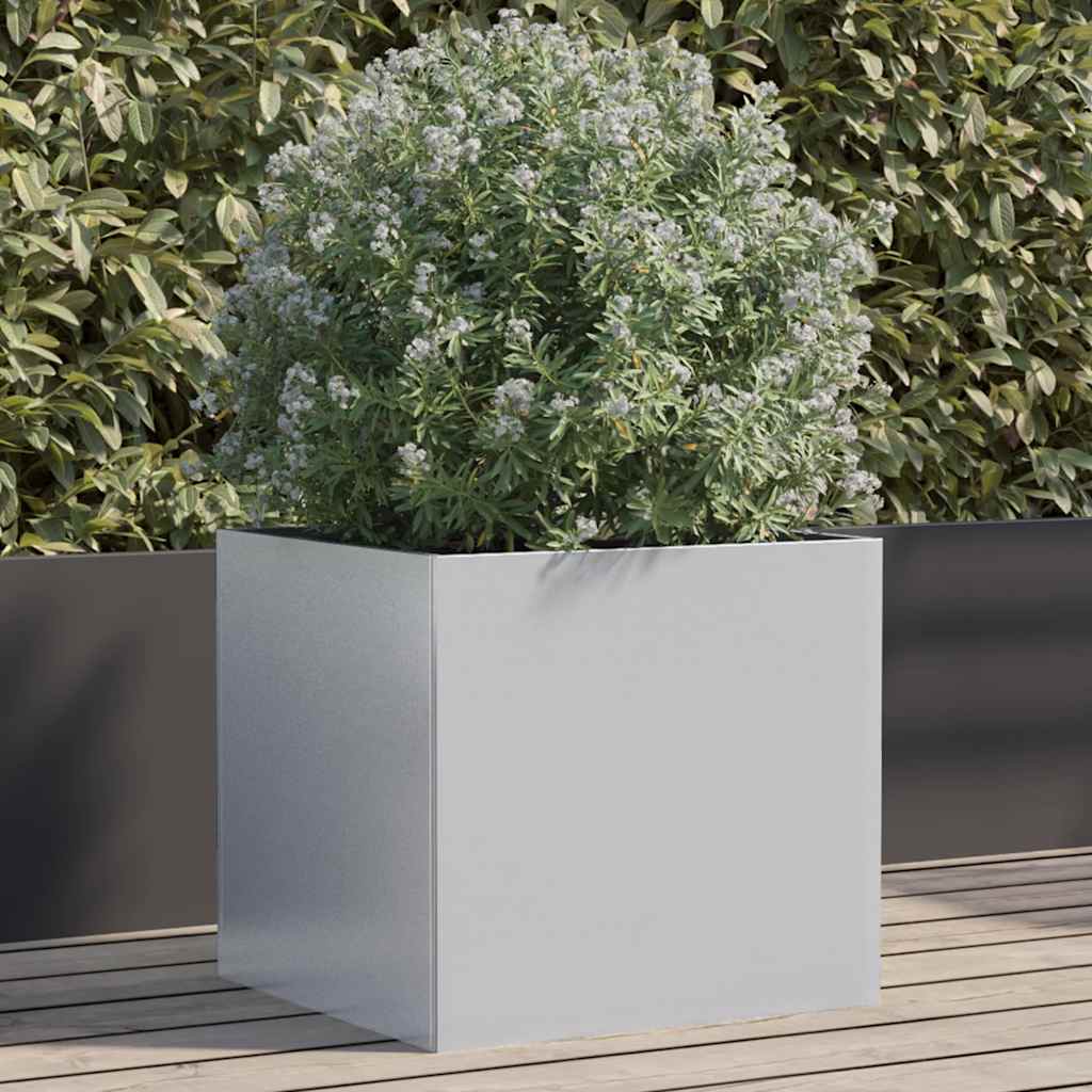 Lovelis, sidabrinės spalvos, 42x40x39cm, galvanizuotas plienas Lovelis, sidabrinės spalvos, 42x40x39cm, galvanizuotas plienas - Image 2