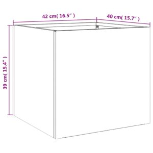 Loveliai, 2vnt., sidabriniai, 42x40x39cm, galvanizuotas plienas