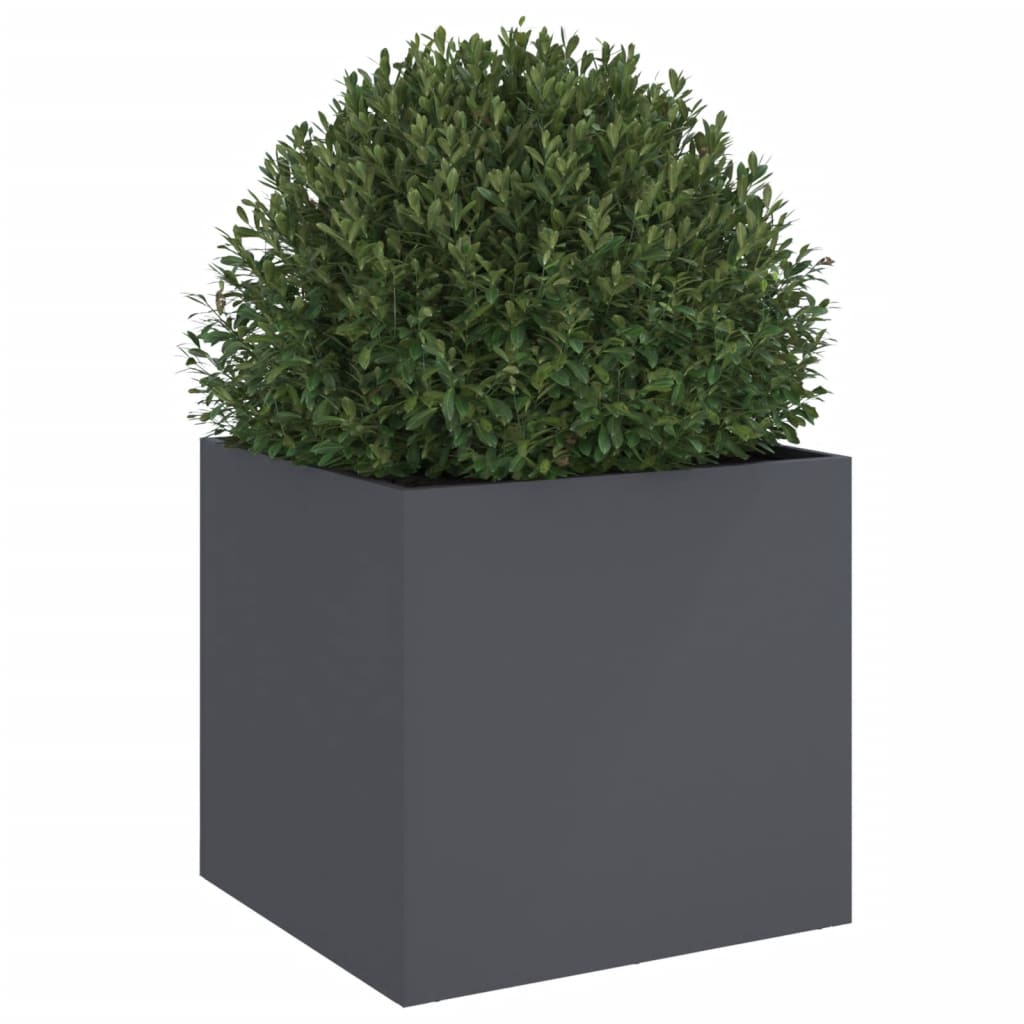 Lovelis, antracito spalvos, 49x47x46cm, plienas Lovelis, antracito spalvos, 49x47x46cm, plienas - Image 4