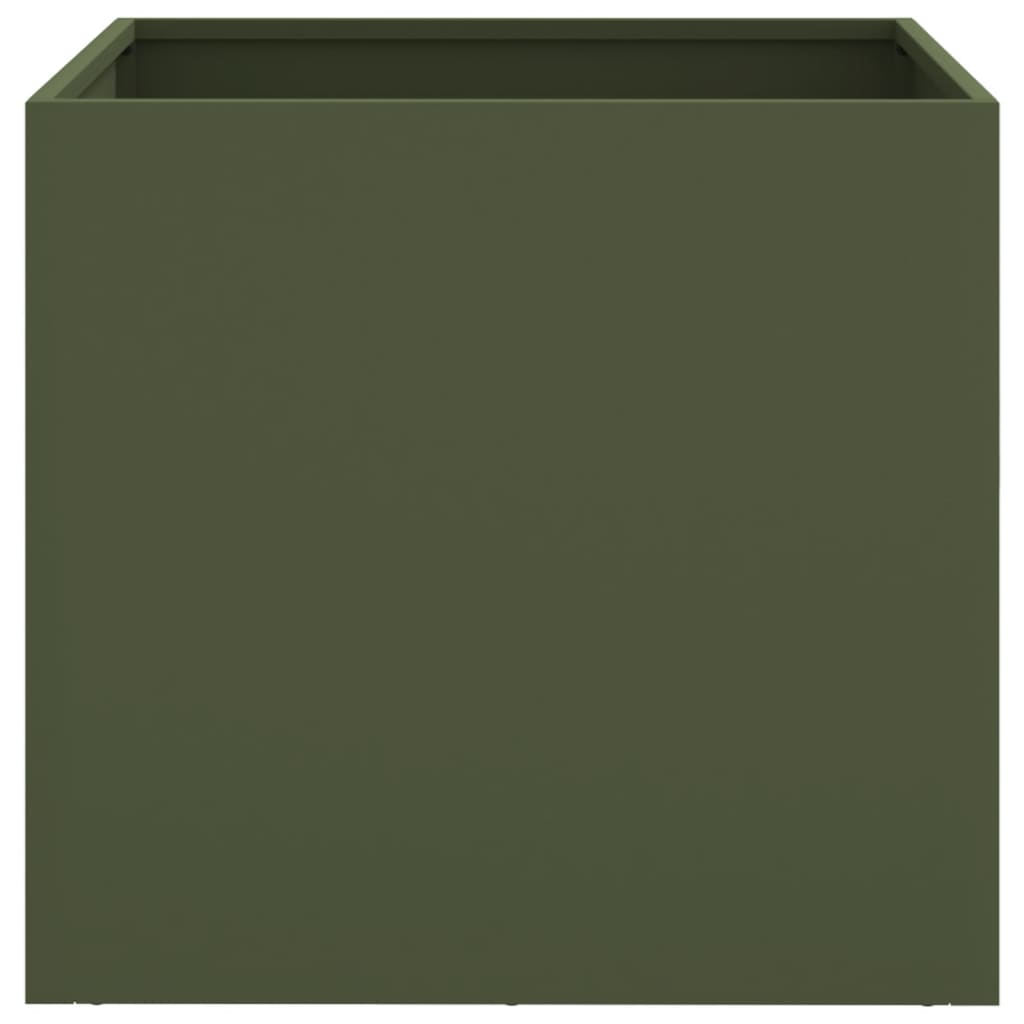 Loveliai, 2vnt., alyvuogių žalios spalvos, 49x47x46cm, plienas Loveliai, 2vnt., alyvuogių žalios spalvos, 49x47x46cm, plienas - Image 5