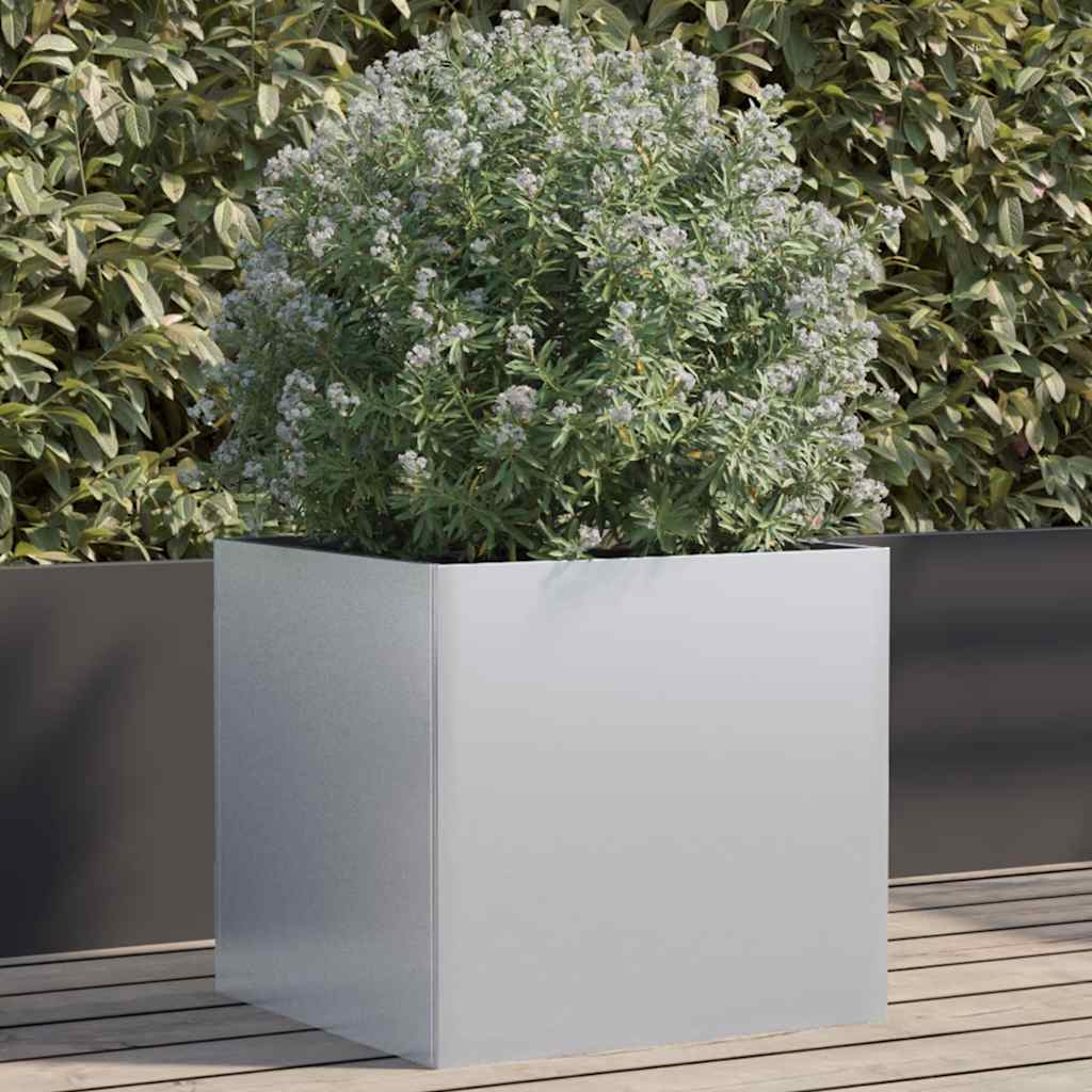 Lovelis, sidabrinės spalvos, 49x47x46cm, galvanizuotas plienas Lovelis, sidabrinės spalvos, 49x47x46cm, galvanizuotas plienas - Image 2