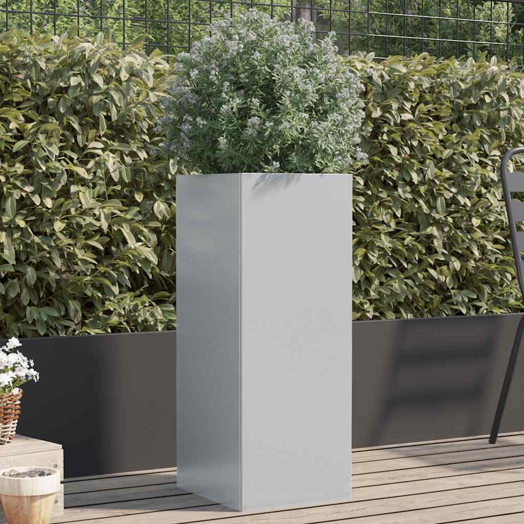 Lovelis, sidabrinis, 32x29x75cm, galvanizuotas plienas Lovelis, sidabrinis, 32x29x75cm, galvanizuotas plienas - Image 2