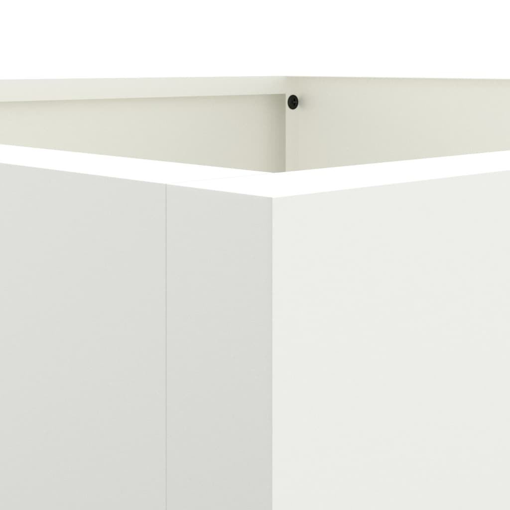 Lovelis, baltos spalvos, 42x38x75cm, plienas Lovelis, baltos spalvos, 42x38x75cm, plienas - Image 8