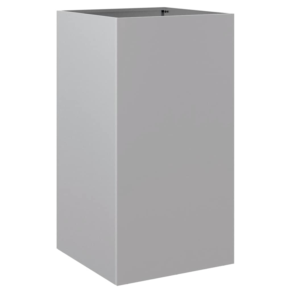 Lovelis, sidabrinės spalvos, 42x38x75cm, galvanizuotas plienas Lovelis, sidabrinės spalvos, 42x38x75cm, galvanizuotas plienas - Image 4