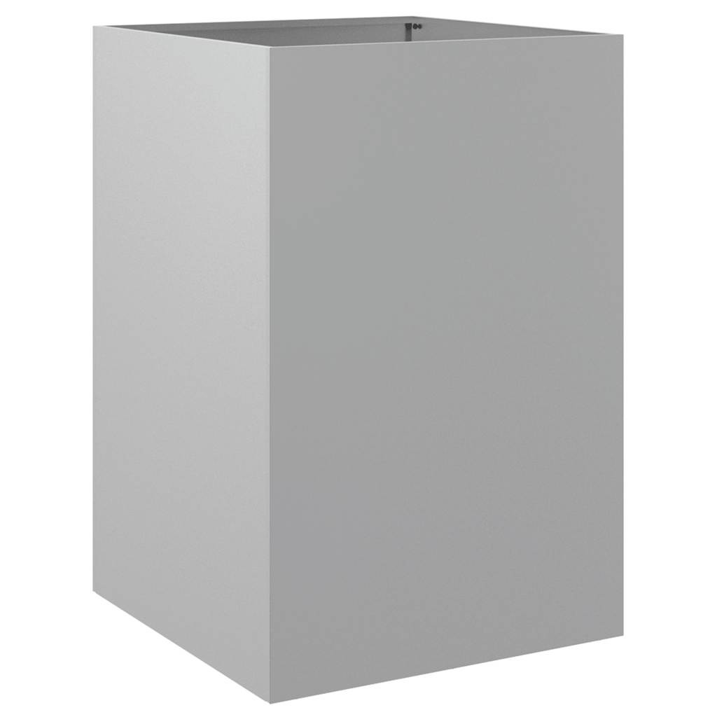 Lovelis, sidabrinės spalvos, 52x48x75cm, galvanizuotas plienas Lovelis, sidabrinės spalvos, 52x48x75cm, galvanizuotas plienas - Image 5