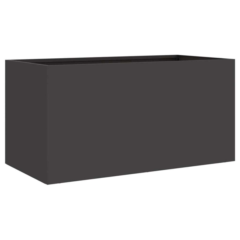 Lovelis, juodos spalvos, 62x30x29cm, plienas Lovelis, juodos spalvos, 62x30x29cm, plienas - Image 7