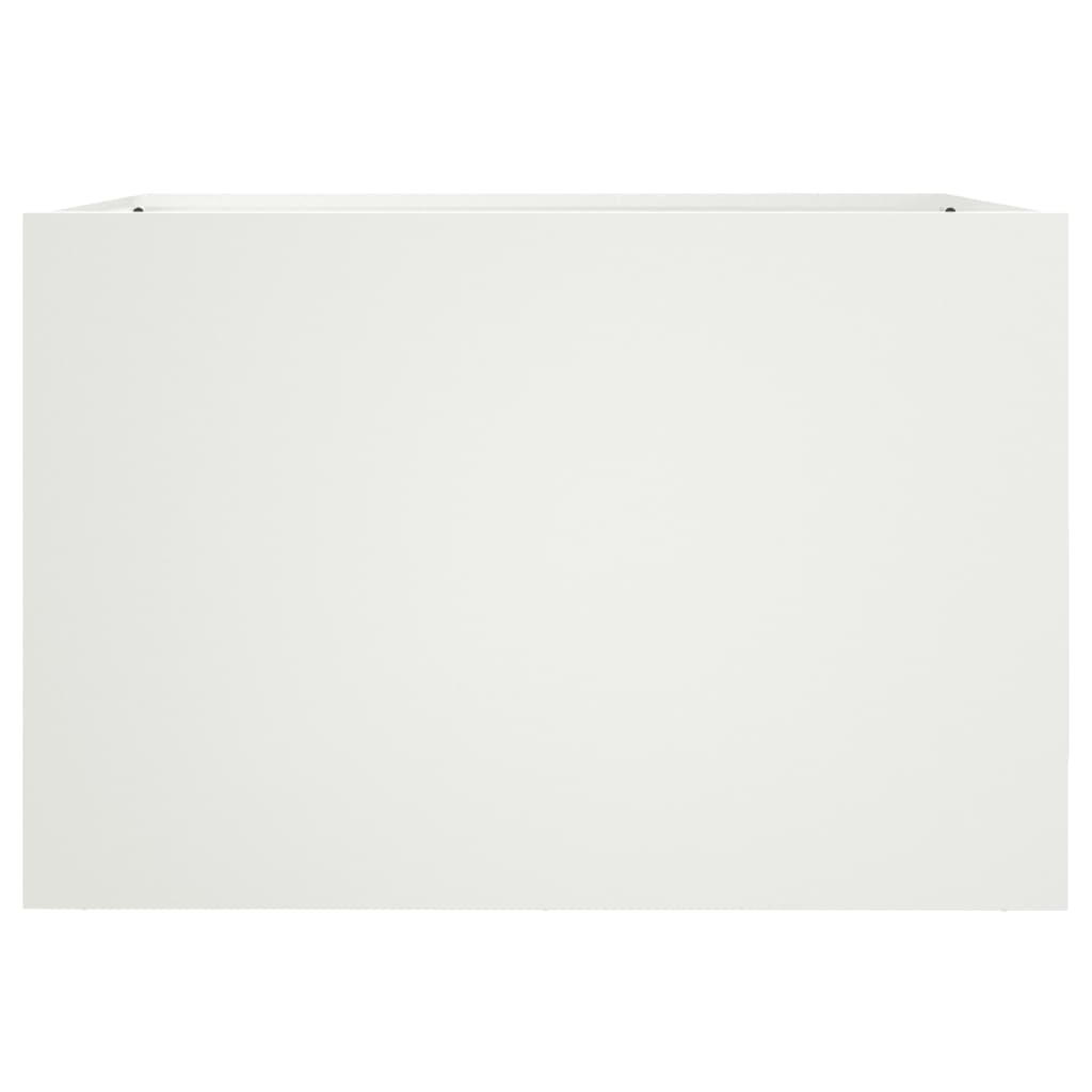 Lovelis, baltos spalvos, 62x40x39cm, plienas Lovelis, baltos spalvos, 62x40x39cm, plienas - Image 5