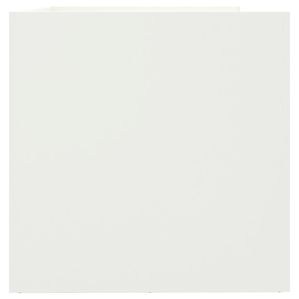 Lovelis, baltos spalvos, 62x47x46cm, plienas Lovelis, baltos spalvos, 62x47x46cm, plienas - Image 6