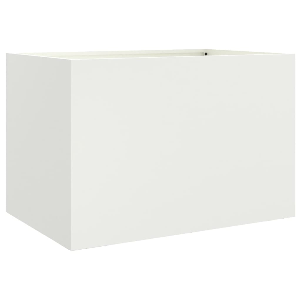 Lovelis, baltos spalvos, 62x47x46cm, plienas Lovelis, baltos spalvos, 62x47x46cm, plienas - Image 7