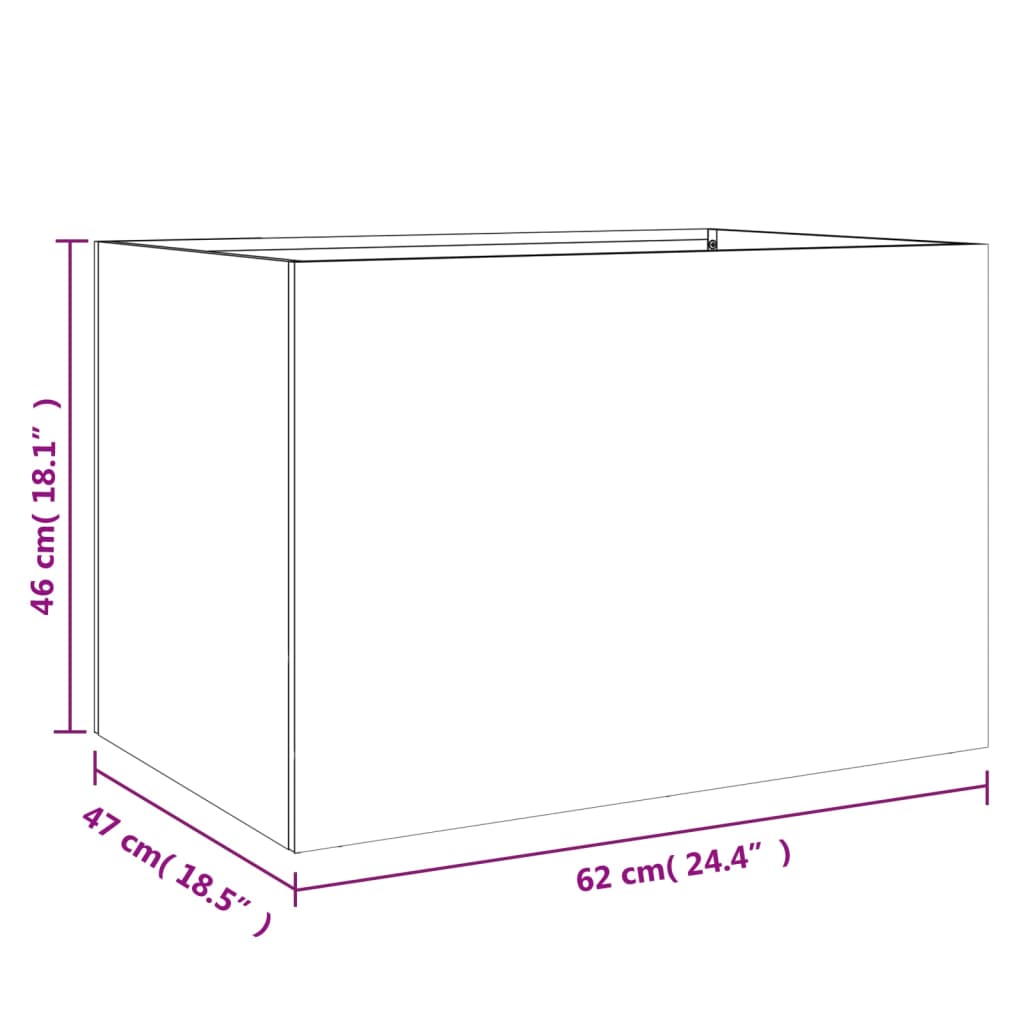 Lovelis, antracito spalvos, 62x47x46cm, plienas Lovelis, antracito spalvos, 62x47x46cm, plienas - Image 10