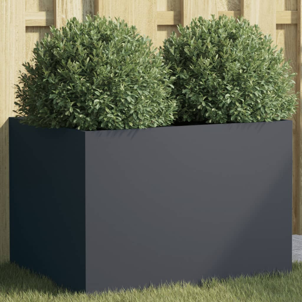 Lovelis, antracito spalvos, 62x47x46cm, plienas Lovelis, antracito spalvos, 62x47x46cm, plienas - Image 2