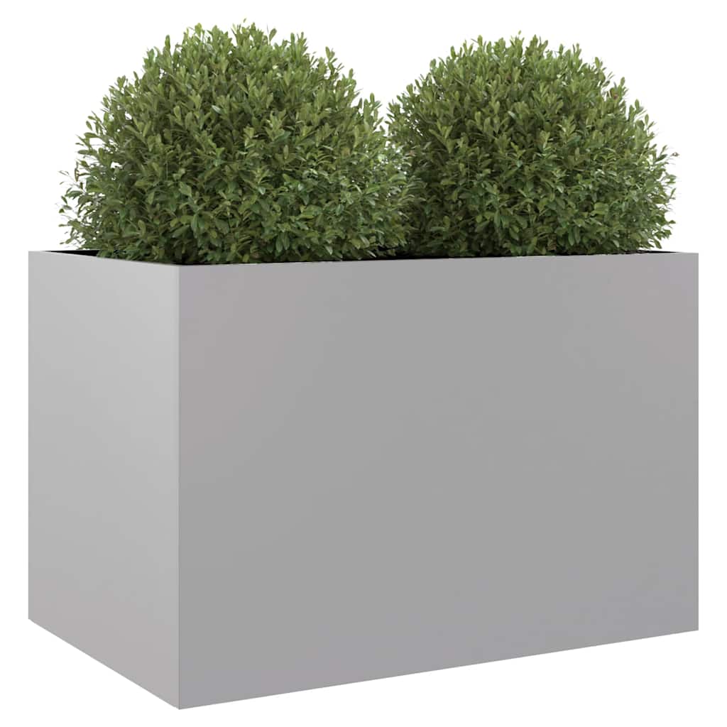 Lovelis, sidabrinės spalvos, 62x47x46cm, galvanizuotas plienas Lovelis, sidabrinės spalvos, 62x47x46cm, galvanizuotas plienas - Image 4