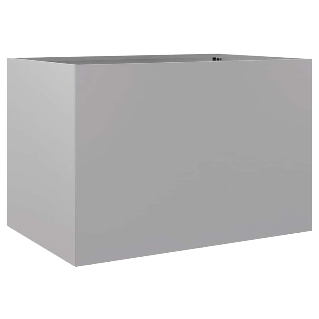 Lovelis, sidabrinės spalvos, 62x47x46cm, galvanizuotas plienas Lovelis, sidabrinės spalvos, 62x47x46cm, galvanizuotas plienas - Image 5
