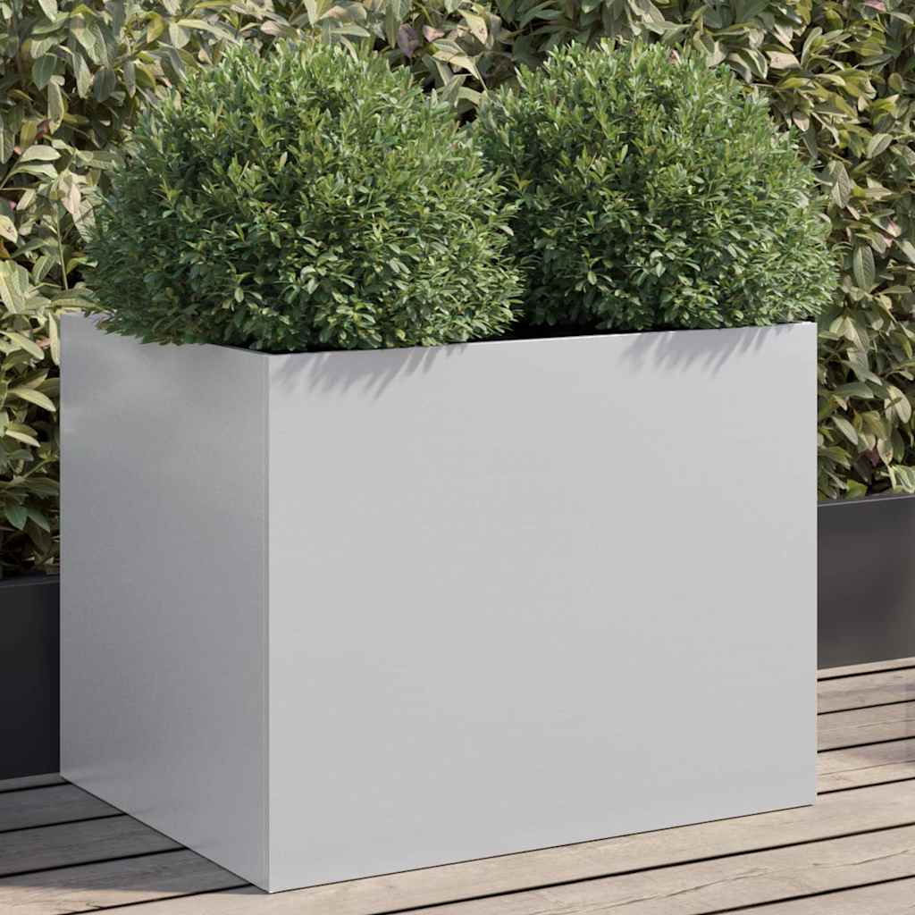 Lovelis, sidabrinės spalvos, 62x47x46cm, galvanizuotas plienas Lovelis, sidabrinės spalvos, 62x47x46cm, galvanizuotas plienas - Image 2