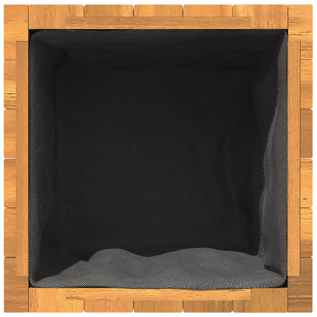 Sodo lovelis, 35x35x35cm, akacijos medienos masyvas Sodo lovelis, 35x35x35cm, akacijos medienos masyvas - Image 8
