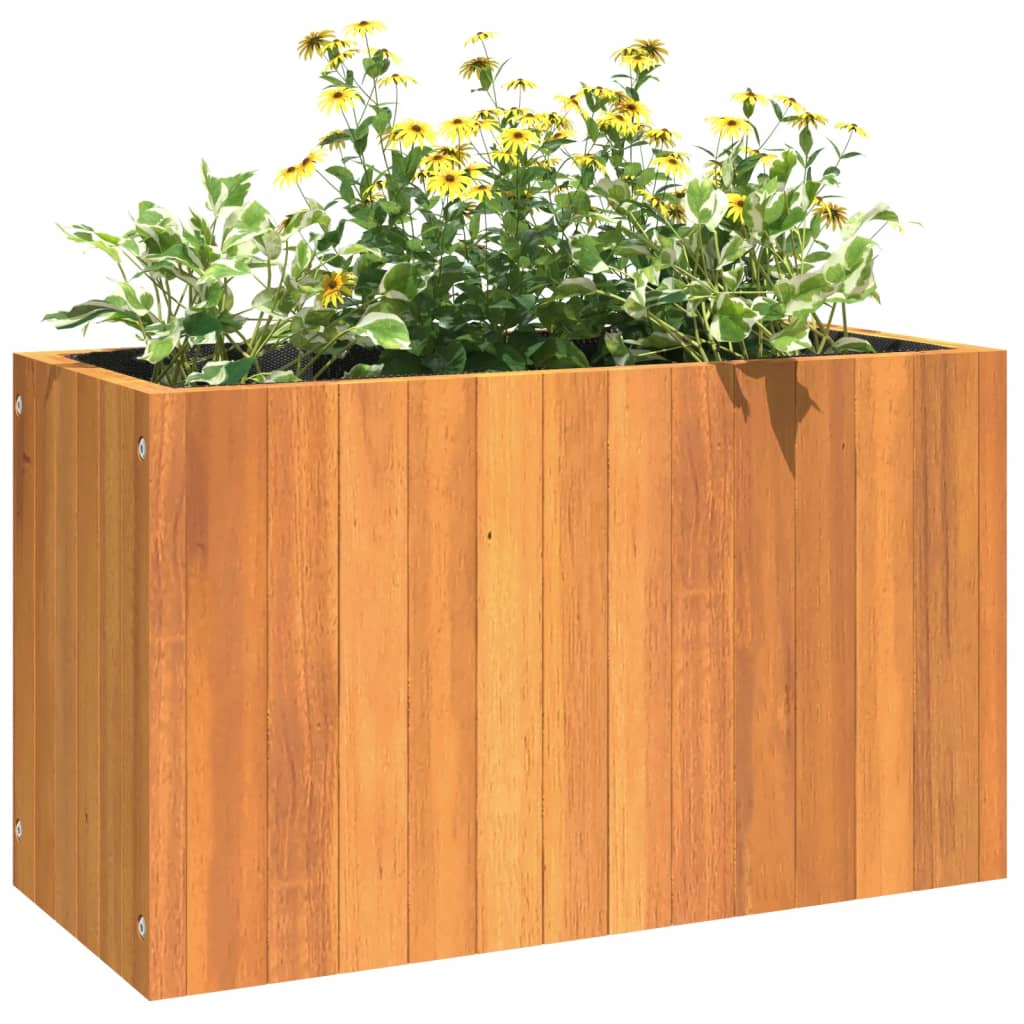 Sodo lovelis, 59×27,5x35cm, akacijos medienos masyvas Sodo lovelis, 59x27,5x35cm, akacijos medienos masyvas - Image 4