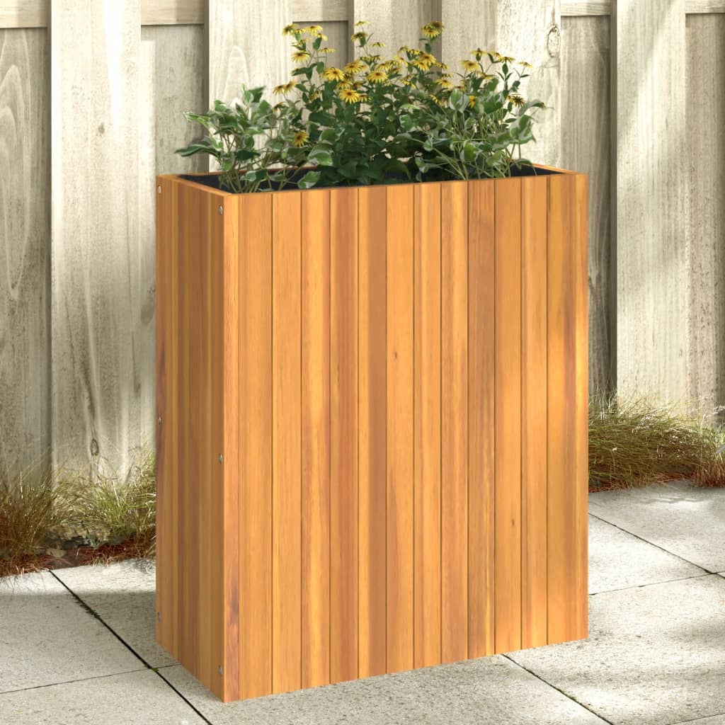 Sodo lovelis, 59×27,5x70cm, akacijos medienos masyvas Sodo lovelis, 59x27,5x70cm, akacijos medienos masyvas - Image 2
