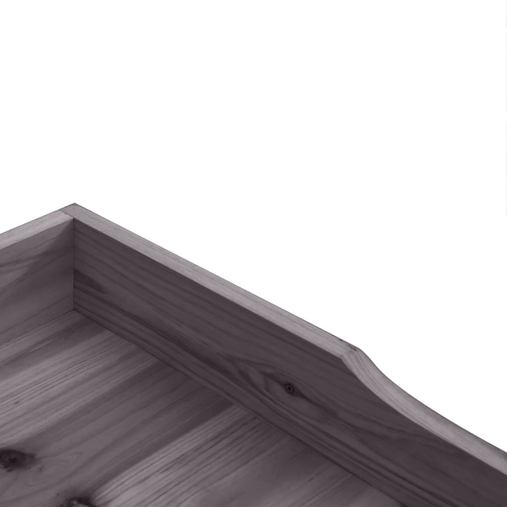Augalų sodinimo stalas su lentyna, pilkas, 78x38x82,5cm, eglė Augalų sodinimo stalas su lentyna, pilkas, 78x38x82,5cm, eglė - Image 7