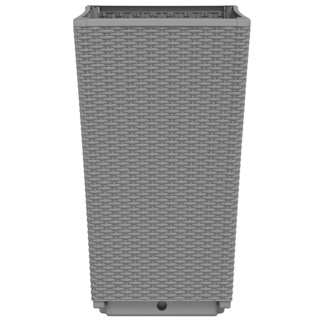 Sodo loveliai, 2vnt., šviesiai pilki, 32,5×32,5x57cm, PP Sodo loveliai, 2vnt., šviesiai pilki, 32,5x32,5x57cm, PP - Image 5