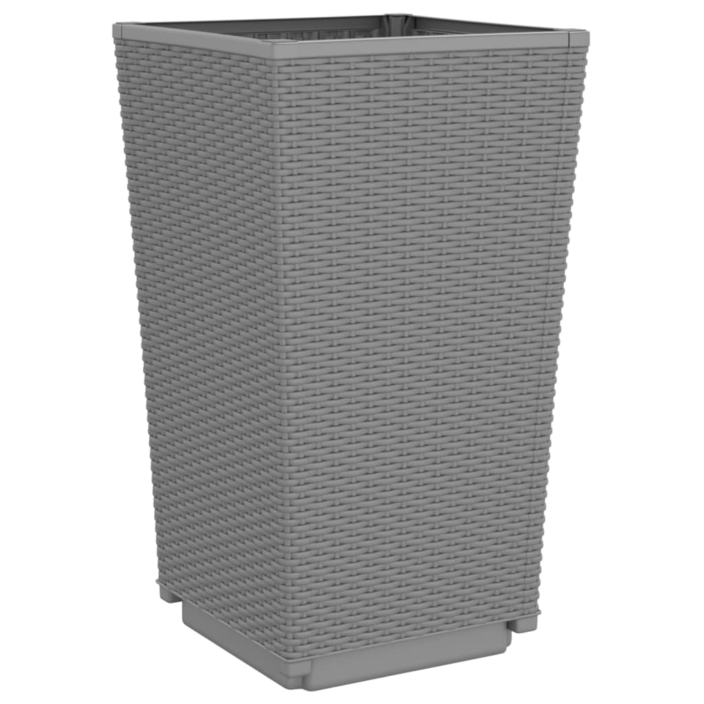 Sodo loveliai, 2vnt., šviesiai pilki, 32,5×32,5x57cm, PP Sodo loveliai, 2vnt., šviesiai pilki, 32,5x32,5x57cm, PP - Image 7