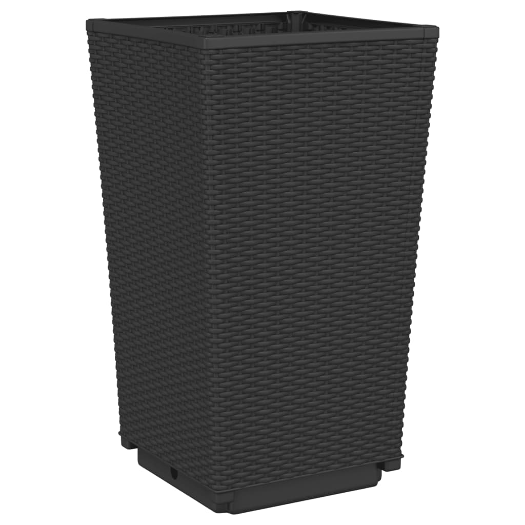 Sodo loveliai, 2vnt., juodos spalvos, 32,5×32,5x57cm, PP Sodo loveliai, 2vnt., juodos spalvos, 32,5x32,5x57cm, PP - Image 4