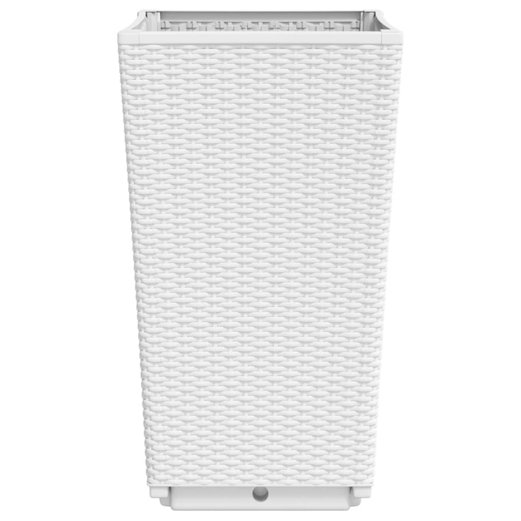 Sodo loveliai, 2vnt., baltos spalvos, 32,5×32,5x57cm, PP Sodo loveliai, 2vnt., baltos spalvos, 32,5x32,5x57cm, PP - Image 5