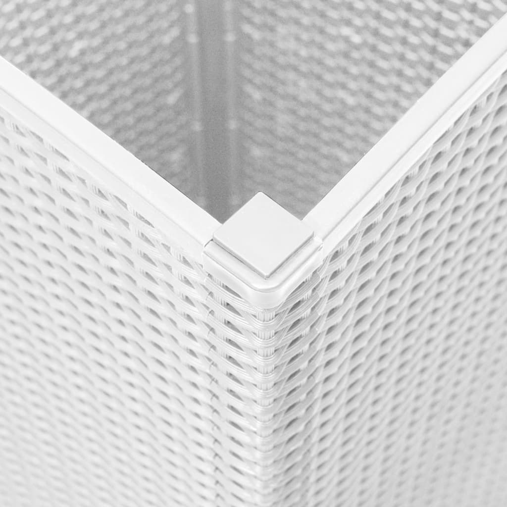 Sodo loveliai, 2vnt., baltos spalvos, 32,5×32,5x57cm, PP Sodo loveliai, 2vnt., baltos spalvos, 32,5x32,5x57cm, PP - Image 8