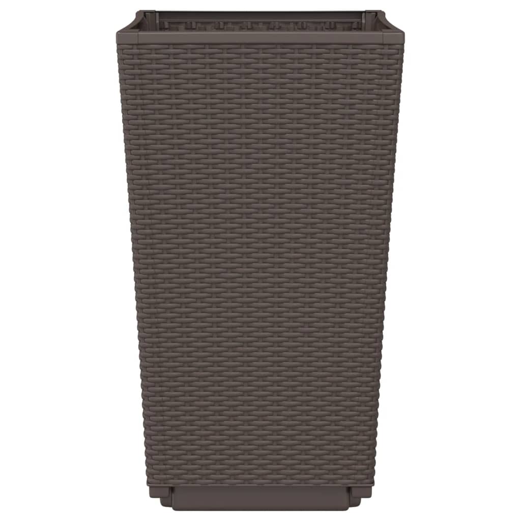 Sodo loveliai, 2vnt., rudos spalvos, 32,5×32,5x57cm, PP Sodo loveliai, 2vnt., rudos spalvos, 32,5x32,5x57cm, PP - Image 6