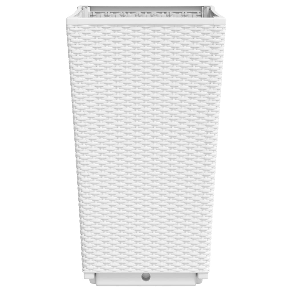 Sodo loveliai, 4vnt., baltos spalvos, 32,5×32,5x57cm, PP Sodo loveliai, 4vnt., baltos spalvos, 32,5x32,5x57cm, PP - Image 5