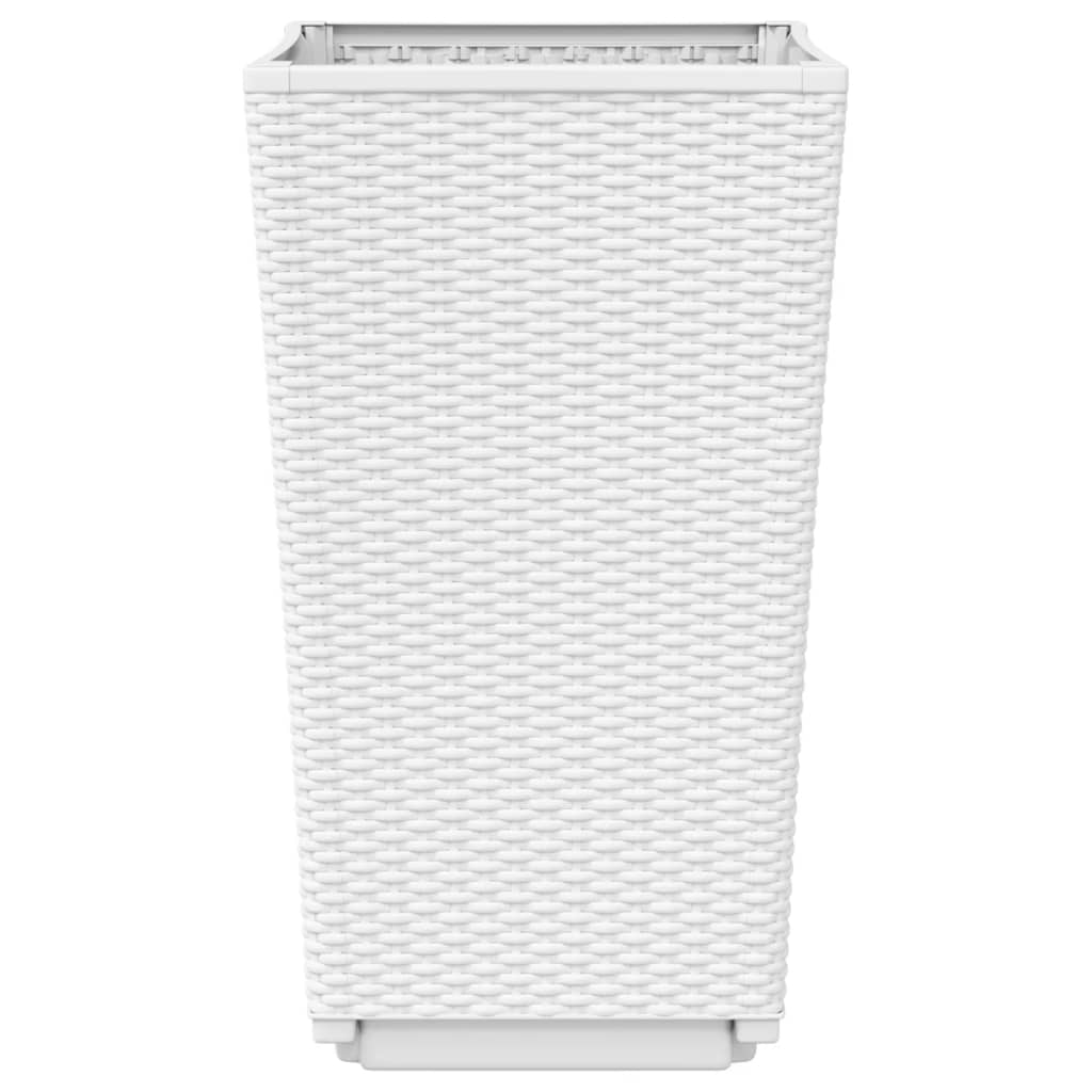 Sodo loveliai, 4vnt., baltos spalvos, 32,5×32,5x57cm, PP Sodo loveliai, 4vnt., baltos spalvos, 32,5x32,5x57cm, PP - Image 6