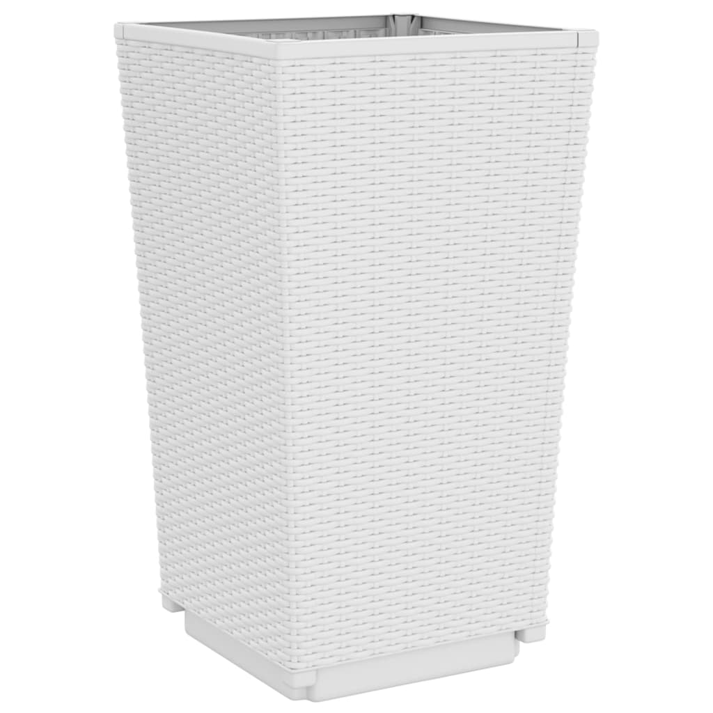 Sodo loveliai, 4vnt., baltos spalvos, 32,5×32,5x57cm, PP Sodo loveliai, 4vnt., baltos spalvos, 32,5x32,5x57cm, PP - Image 7