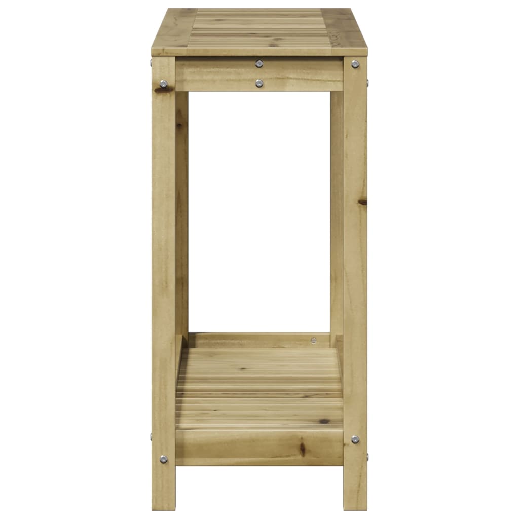 Sodinimo stalas su lentyna, 108x35x75cm, impregnuota pušis Sodinimo stalas su lentyna, 108x35x75cm, impregnuota pušis - Image 6