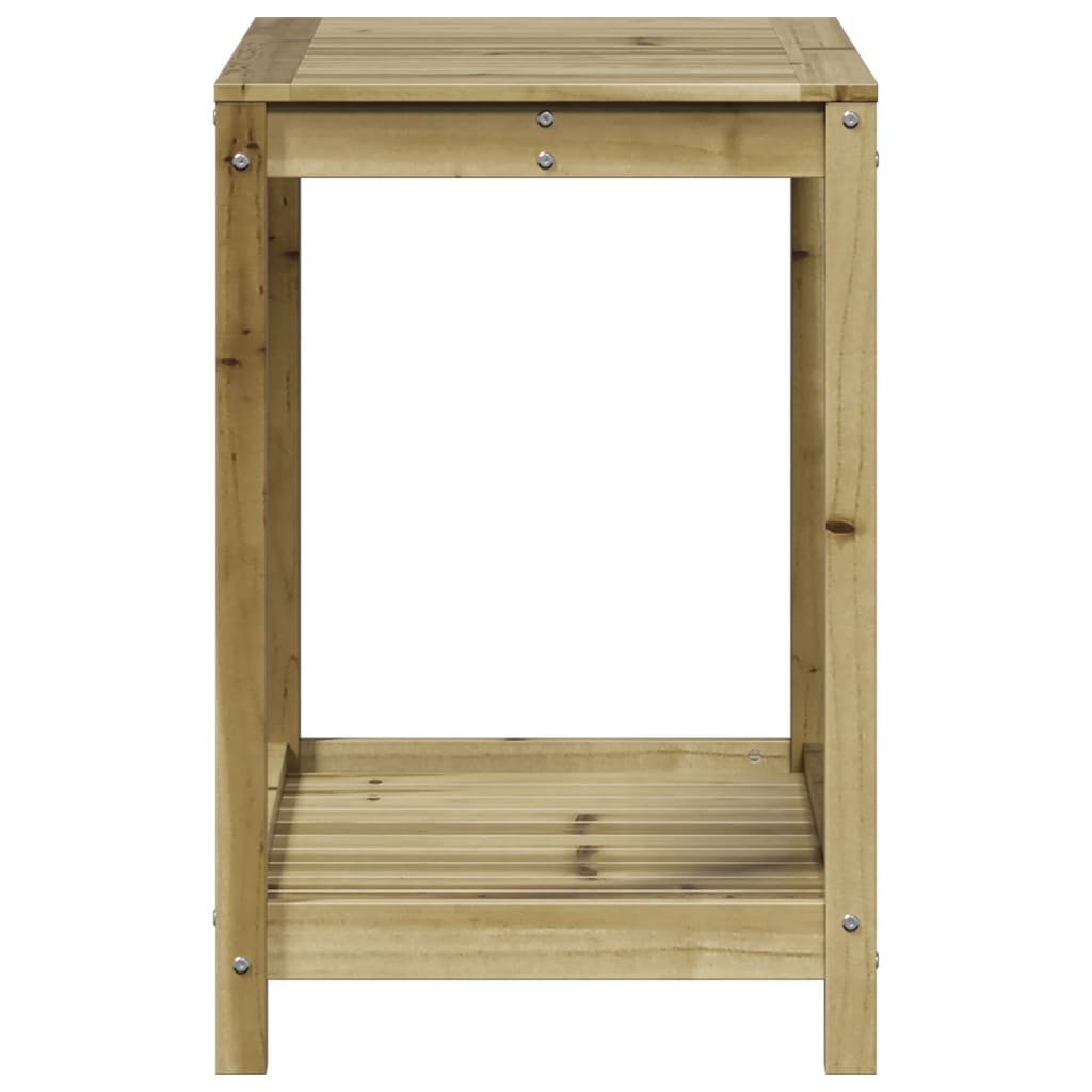 Sodinimo stalas su lentyna, 82,5x50x75cm, impregnuota pušis Sodinimo stalas su lentyna, 82,5x50x75cm, impregnuota pušis - Image 6